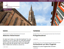 Tablet Screenshot of evkirche-bad-duerkheim.de